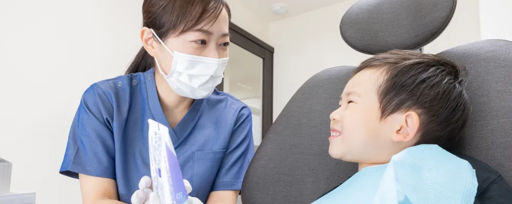 行動調整(Tell-Show-Do)が上手で“治療がスムーズ”